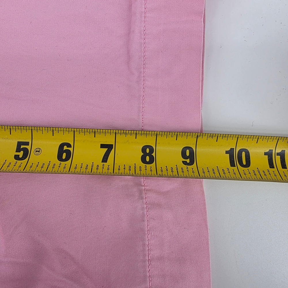 Polo Ralph Lauren Pink Chino Flat Front Shorts Mens Size 34 Preppy Golf - Picture 5 of 7